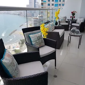  Apartamento Encantador Frente A La Playa Colombia